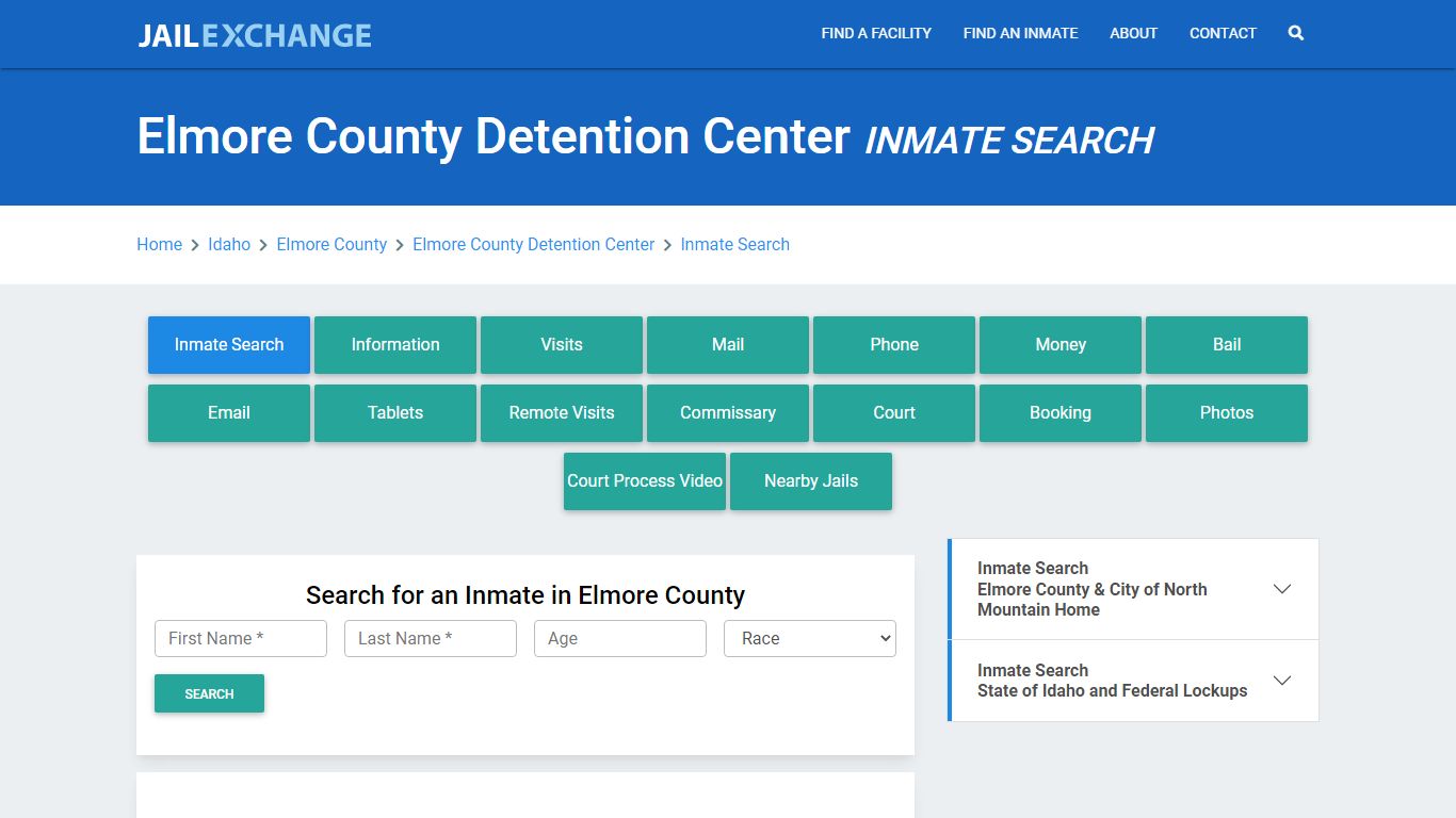 Elmore County Detention Center Inmate Search - Jail Exchange